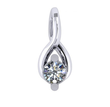 Time & Eternity Diamond Pendant