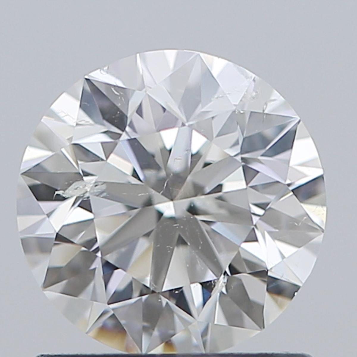 1.01 carat Round Diamond GIA G SI2