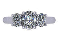 2.87 Carat TW Oval Lab Grown Ring