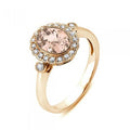 Rose Gold Morganite Ring