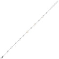 14Kt White Gold Diamond 1/5Ctw & Pearl Bracelet - BC10546-4WCPL