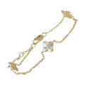 14Kt Yellow Gold Diamond 1/10Ctw Bracelet - BC10568-4YC