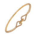 14Kt Yellow Gold Diamond 1 1/4Ctw Bracelet - BC11515-4YB