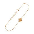 14Kt Yellow Gold Diamond 1/15CTW Bracelet - BCT07080-4YB