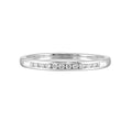 89 Facet 14Kt White Gold Diamond 1/10Ctw Ring - BDCH83001/10-4W89