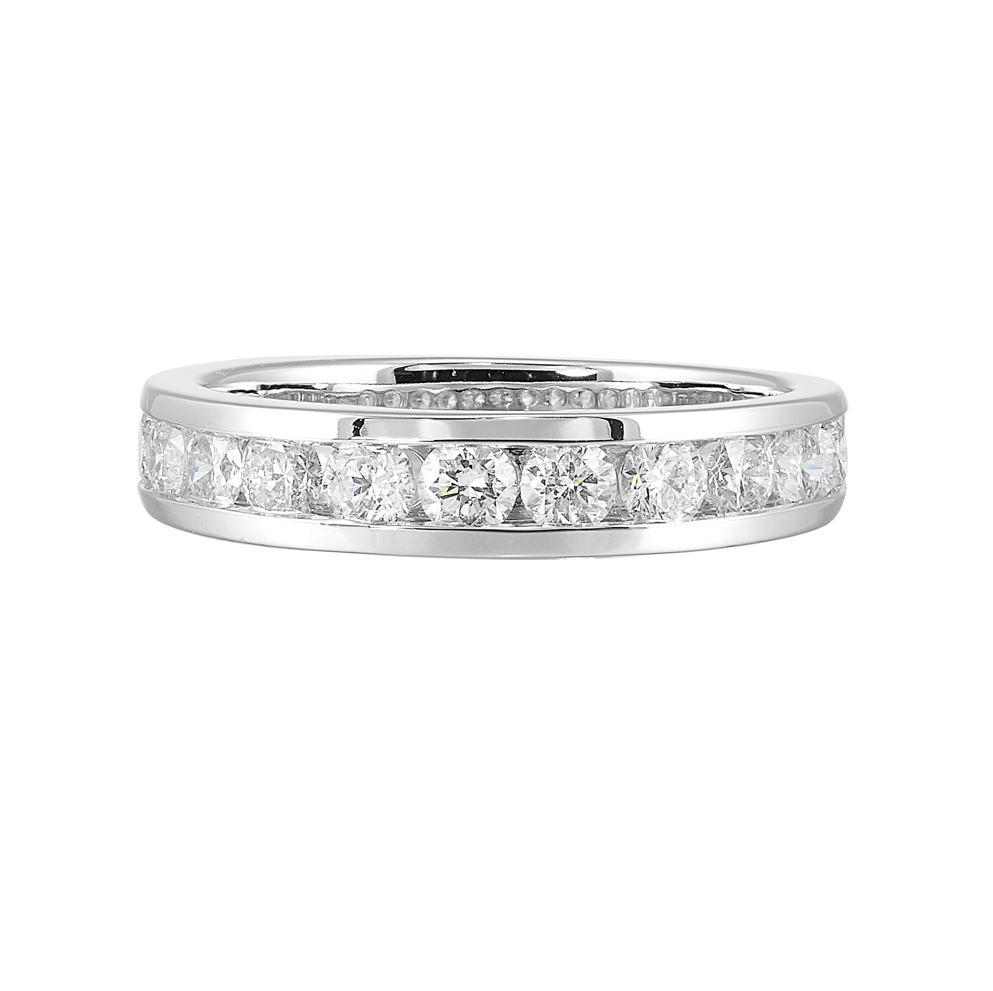 14Kt White Gold Diamond 1Ctw Ring - BDCH83001/100-4WC