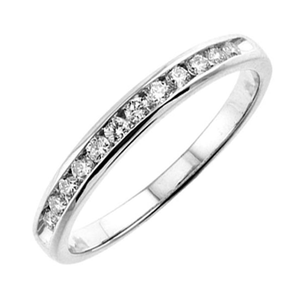 14Kt White Gold Diamond 1/5Ctw Ring - BDCH83001/20-4WC