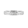 89 Facet 14Kt White Gold Diamond 1/2Ctw Ring - BDCH83001/50-4W89