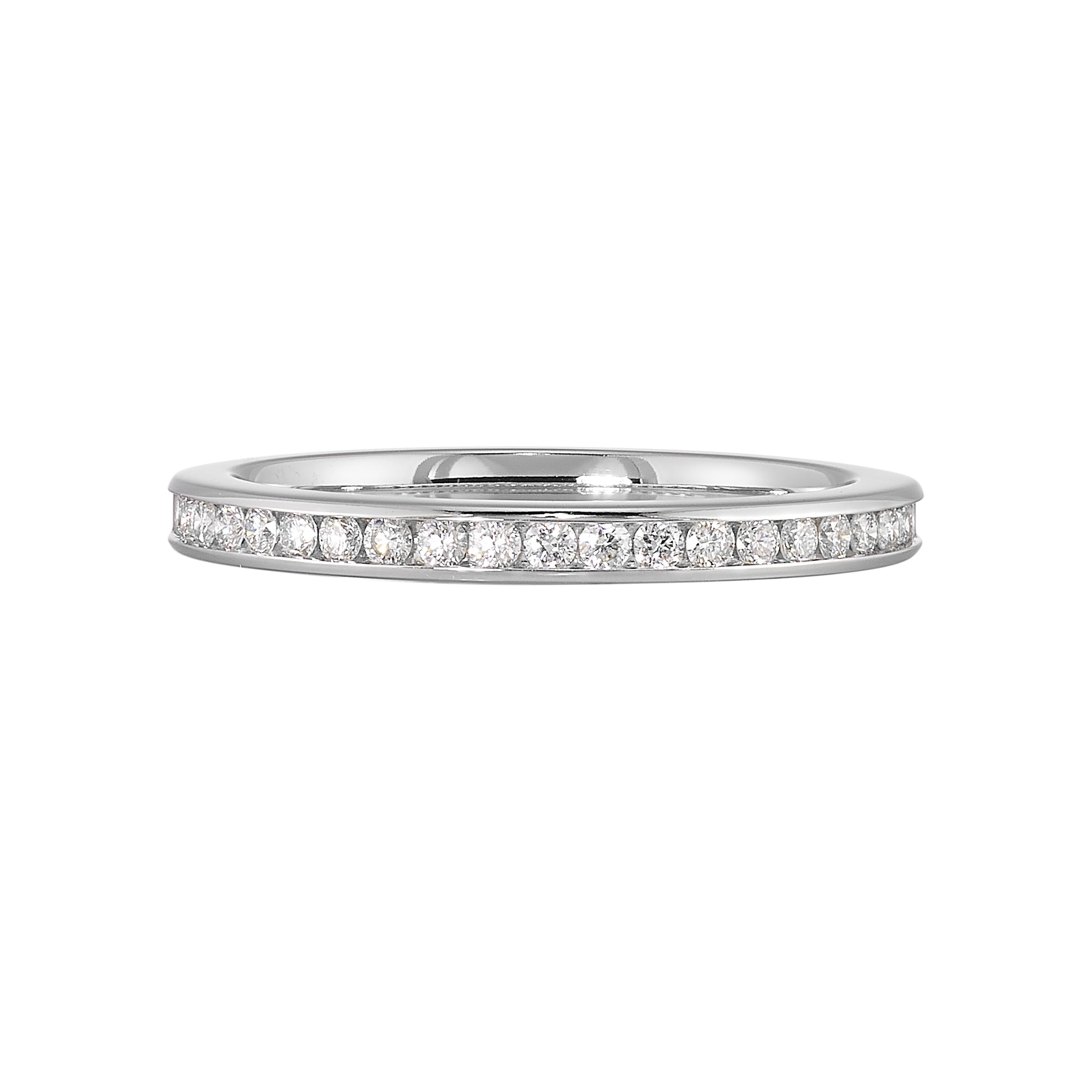 89 Facet 14Kt White Gold Diamond 1/4Ctw Ring - BDCH83002/25-4W89