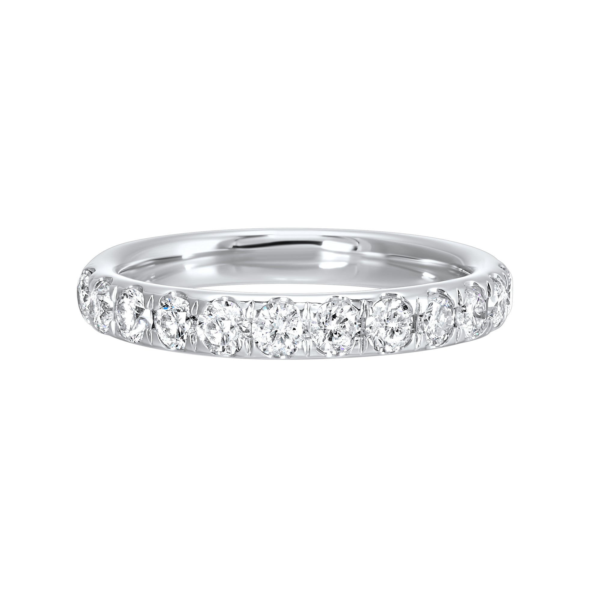 89 Facet 14Kt White Gold Diamond 3/4Ctw Ring - BDMP83001/70-4W89
