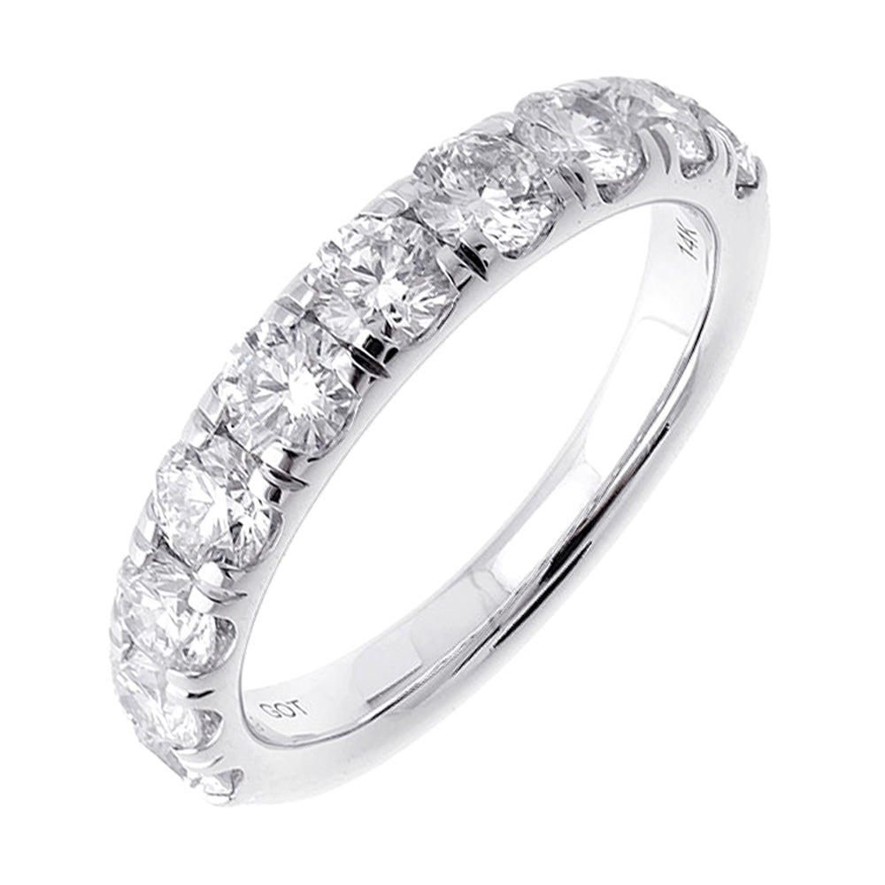 89 Facet 14Kt White Gold Diamond 1 1/2Ctw Ring - BDMP83002/150-4W89