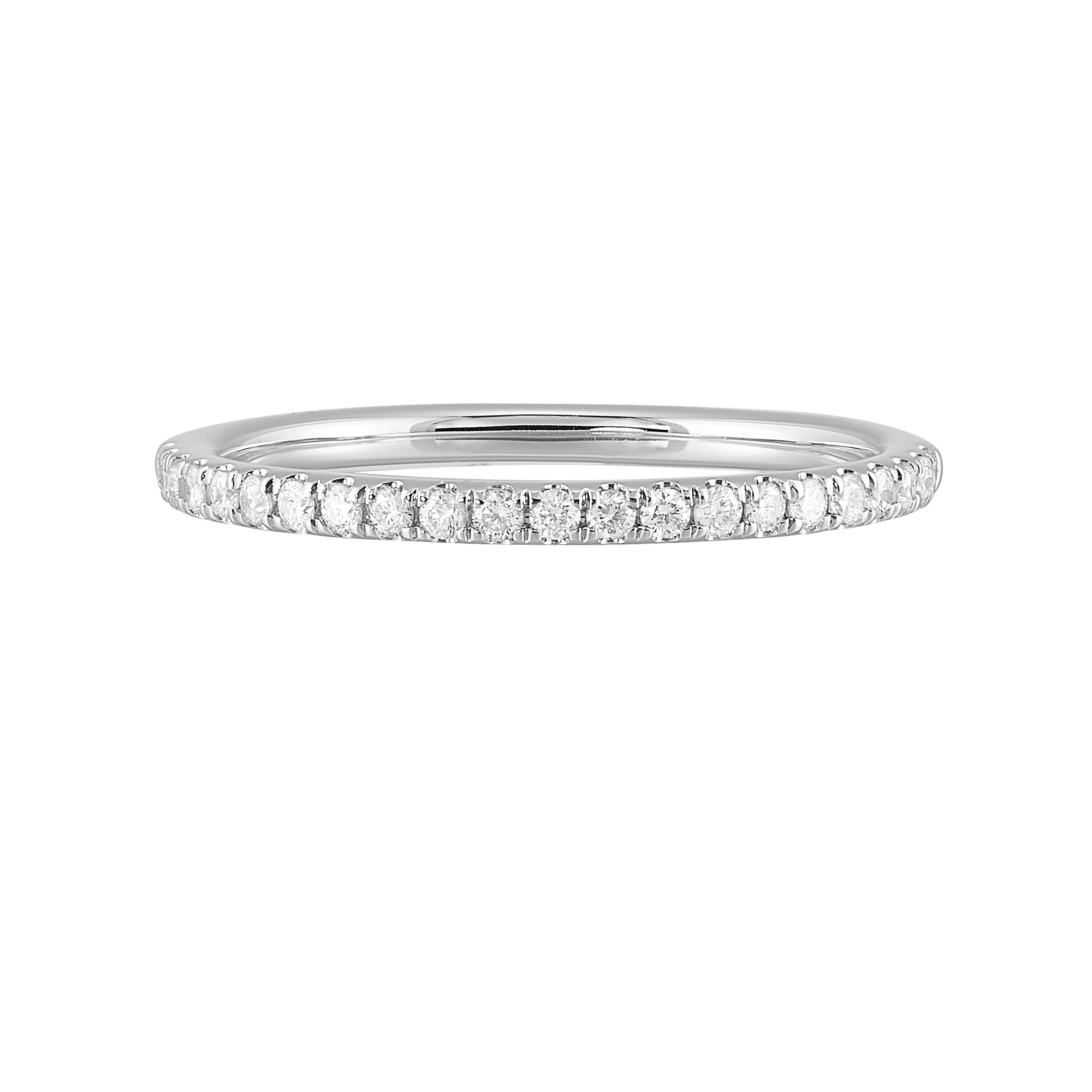 89 Facet 14Kt White Gold Diamond 1/5Ctw Ring - BDMP83002/20-4W89