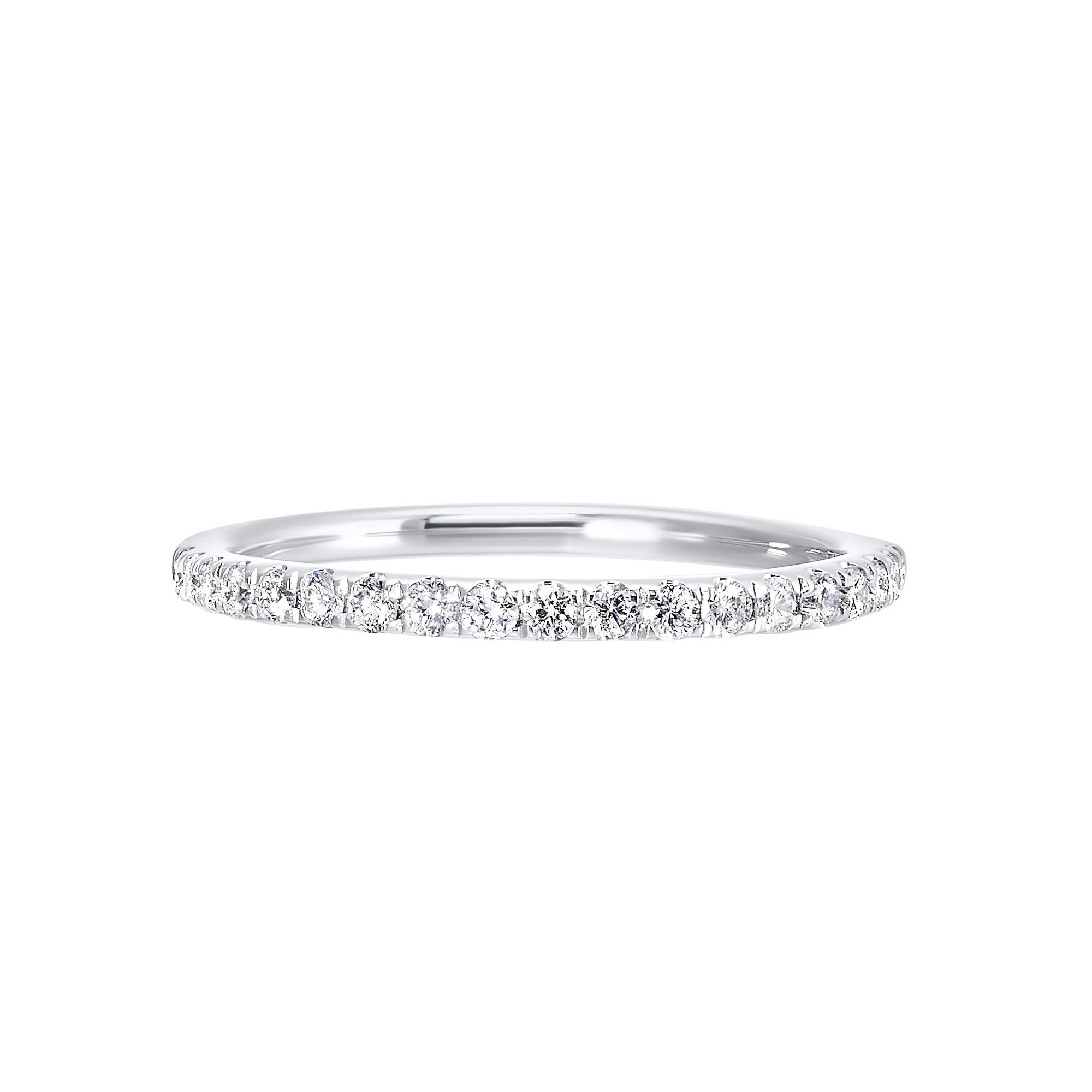 89 Facet 14Kt White Gold Diamond 1/4Ctw Ring - BDMP83002/25-4W89