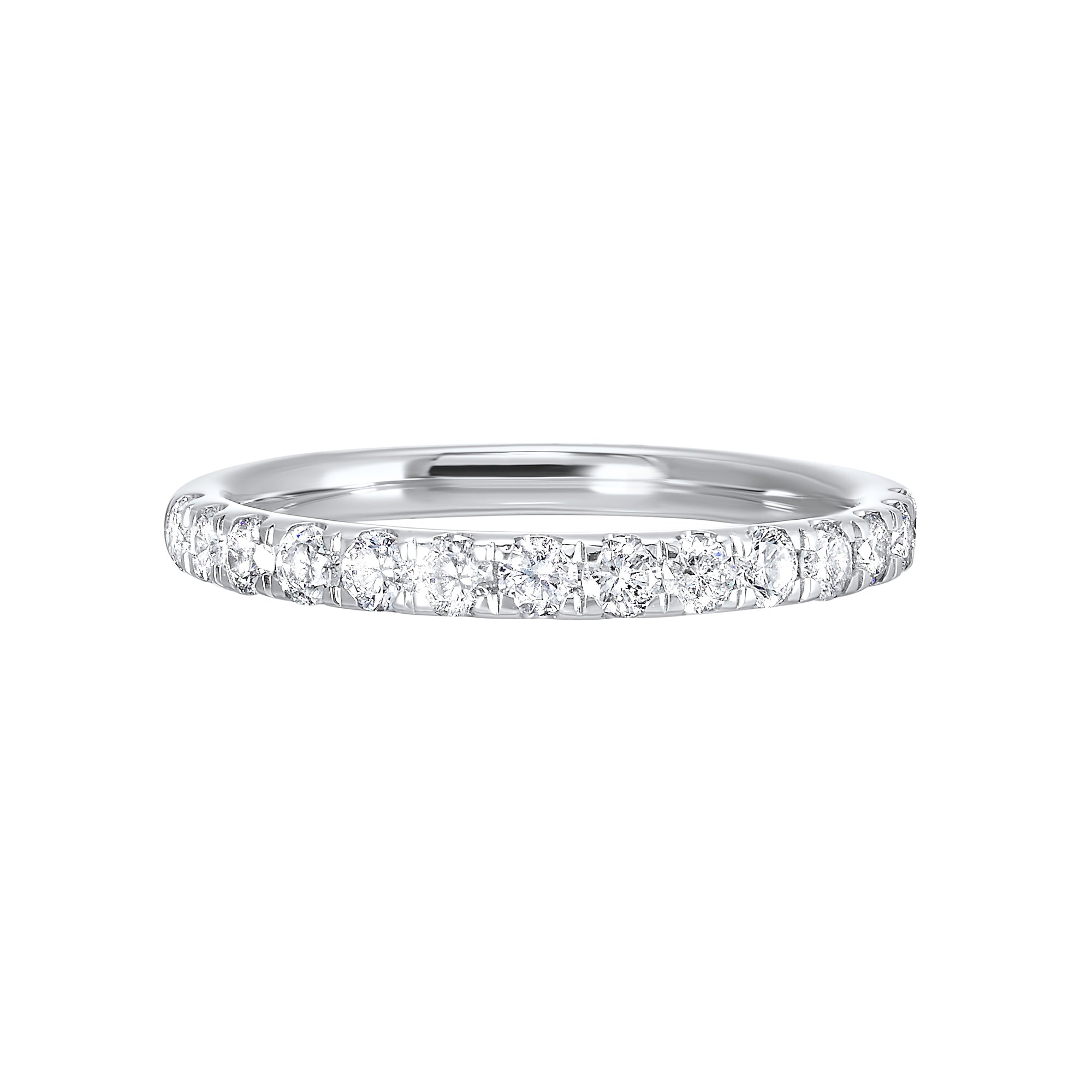 14Kt White Gold Diamond 1/2Ctw Ring - BDMP83002/50-4WA