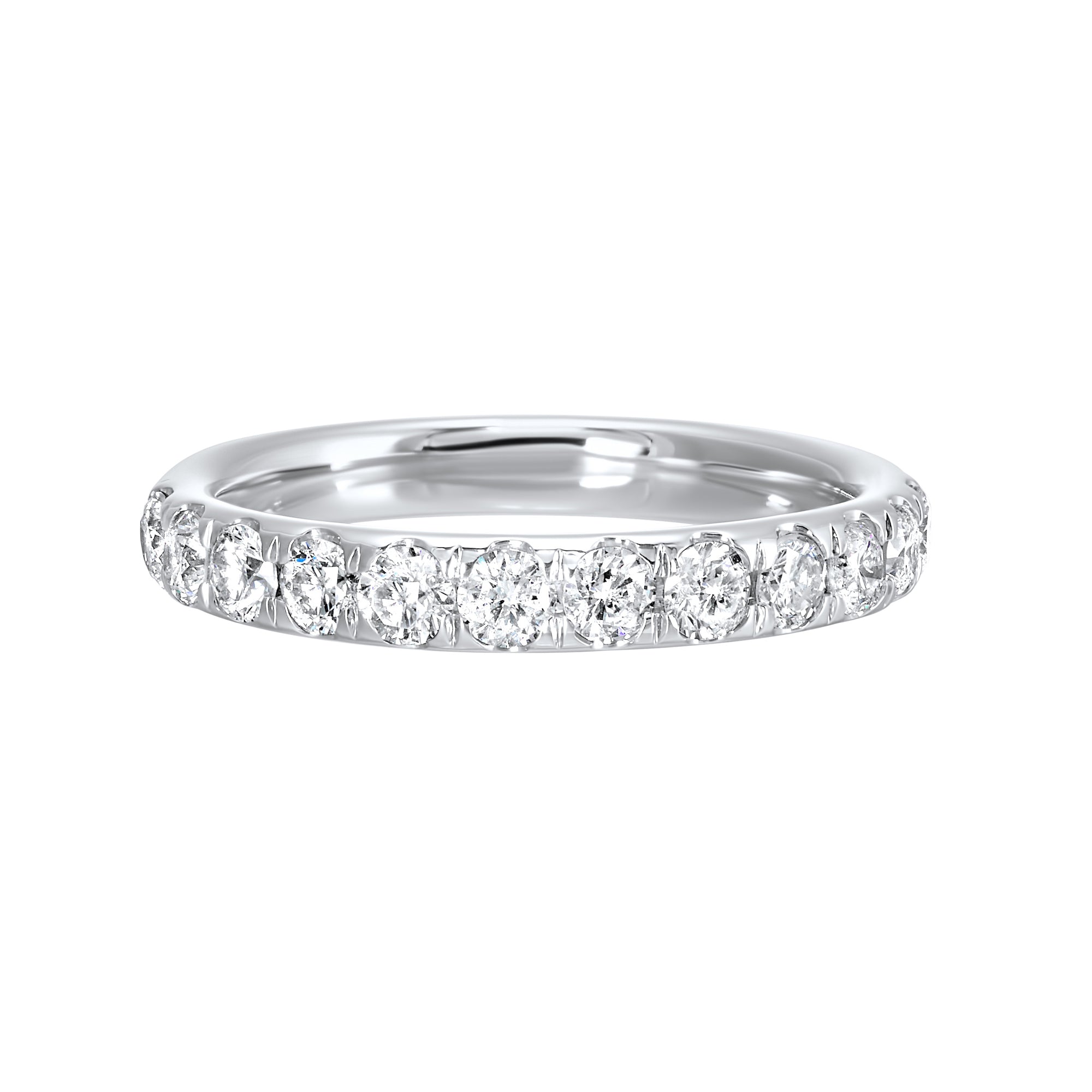 89 Facet 14Kt White Gold Diamond 3/4Ctw Ring - BDMP83002/70-4W89