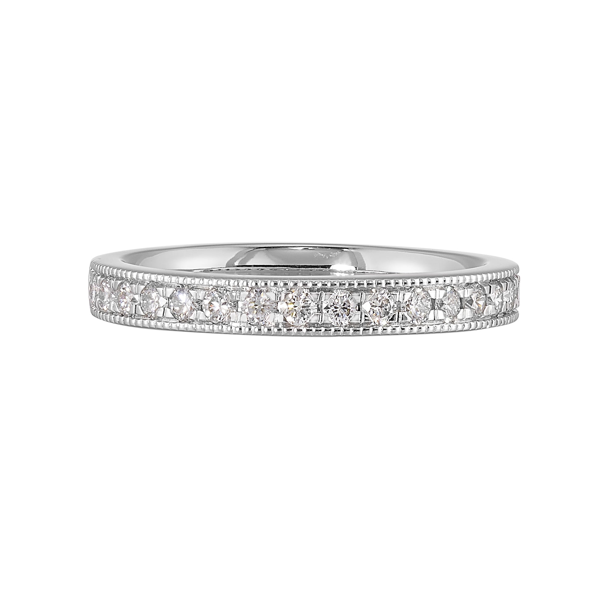 89 Facet 14Kt White Gold Diamond 1/3Ctw Ring - BDPV83002/30-4W89