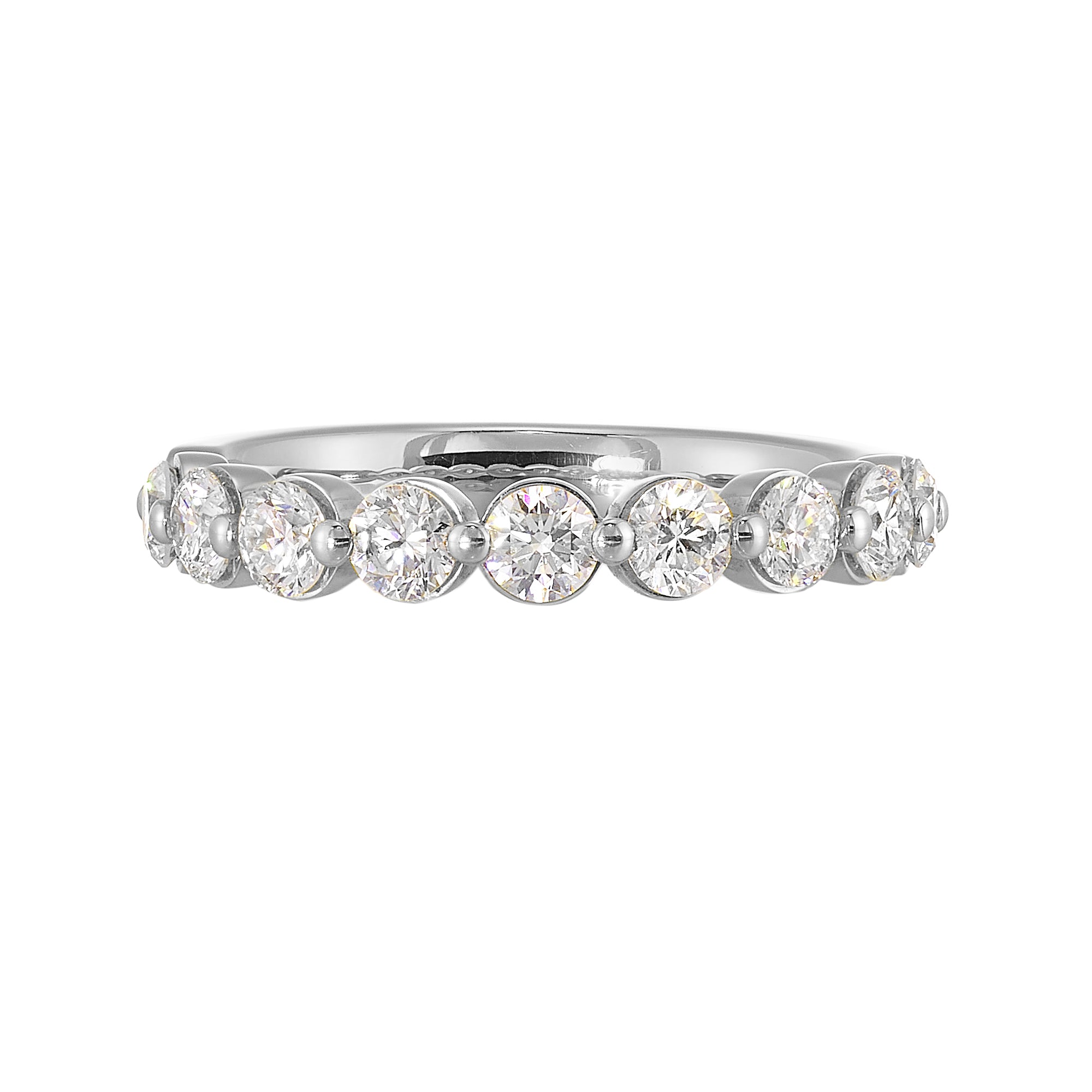89 Facet 14Kt White Gold Diamond 1Ctw Ring - BDSGP83002/1-4W89
