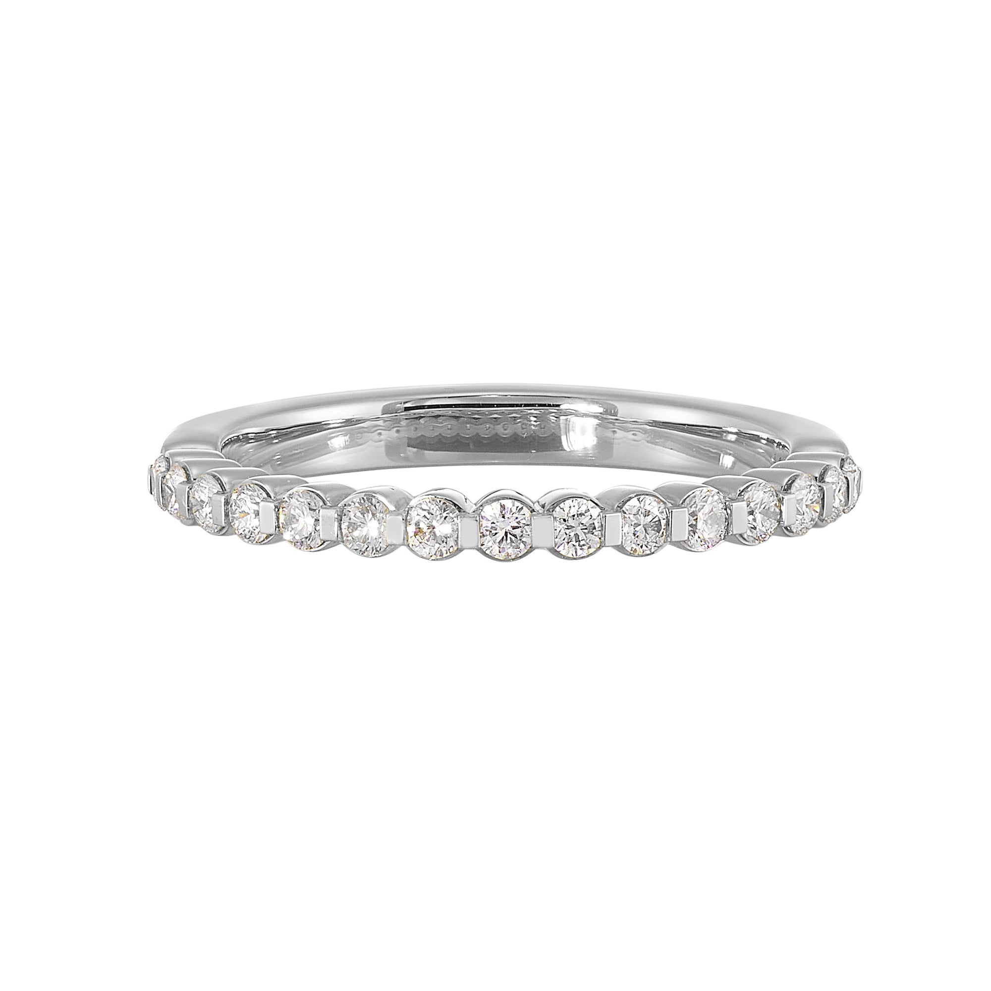 14Kt White Gold Diamond 1/6Ctw Ring - BDSGP83002/15-4WA