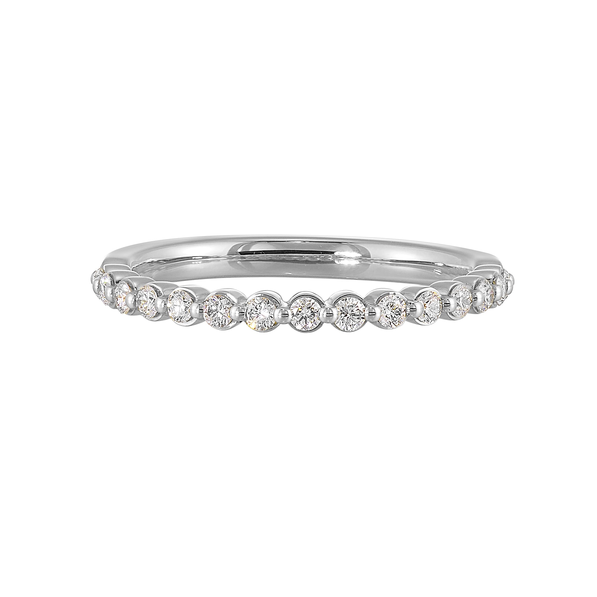 14Kt White Gold Diamond 1/4Ctw Ring - BDSGP83002/25-4WA