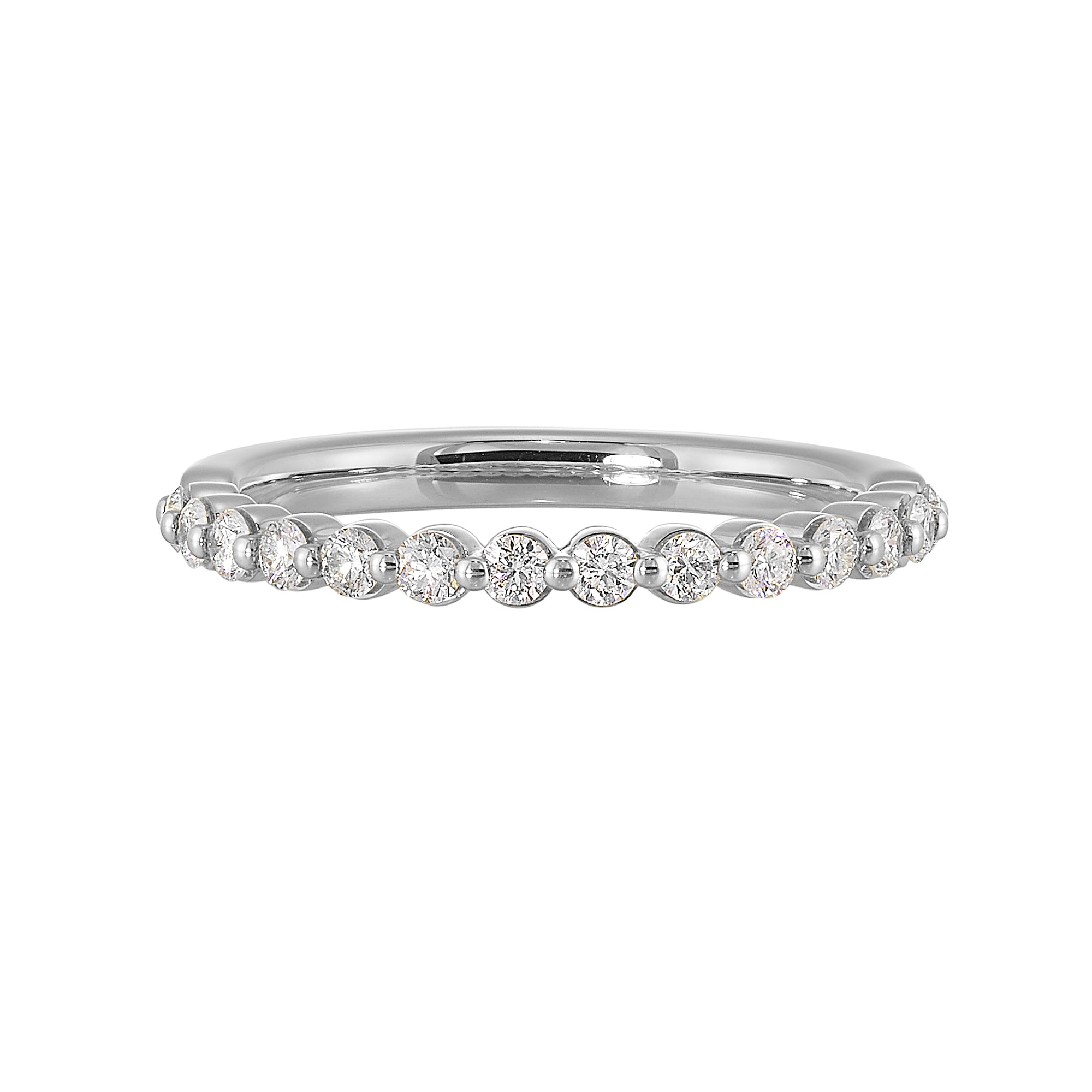 14Kt White Gold Diamond 1/3Ctw Ring - BDSGP83002/30-4WA
