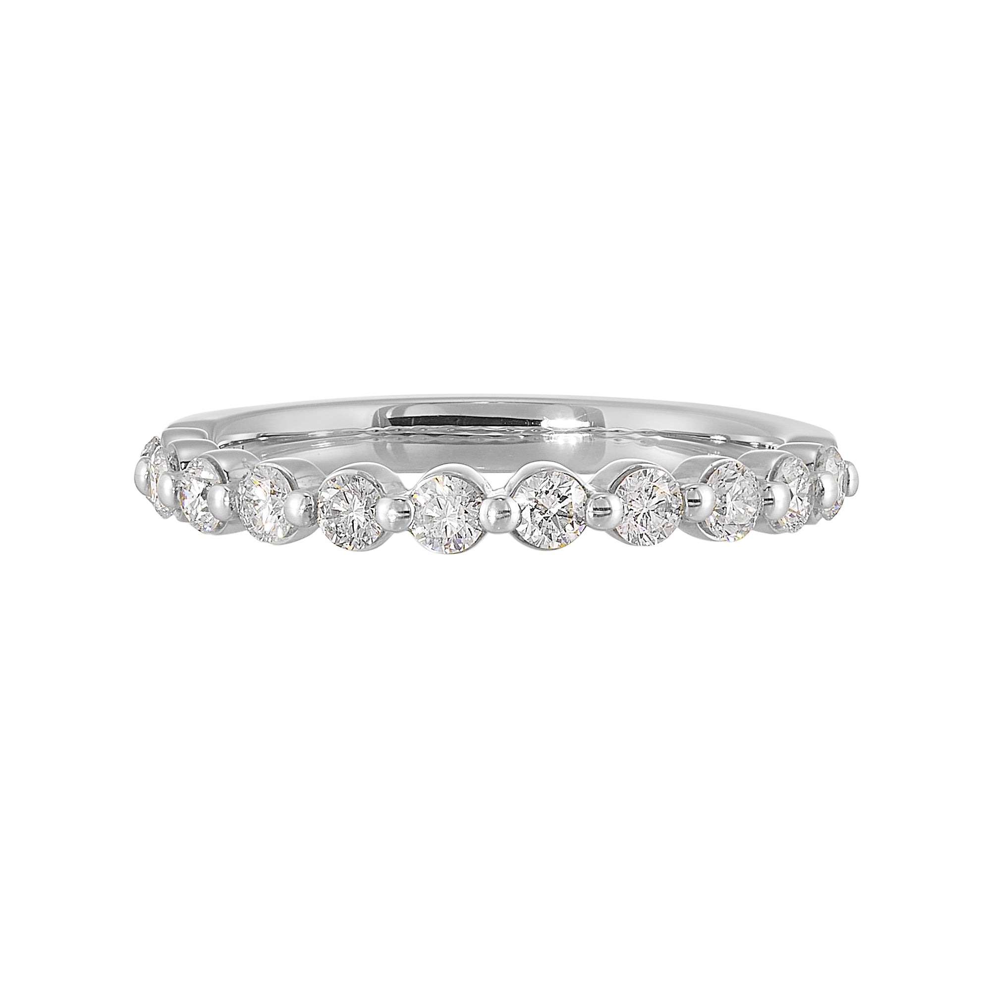 89 Facet 14Kt White Gold Diamond 1/2Ctw Ring - BDSGP83002/50-4W89