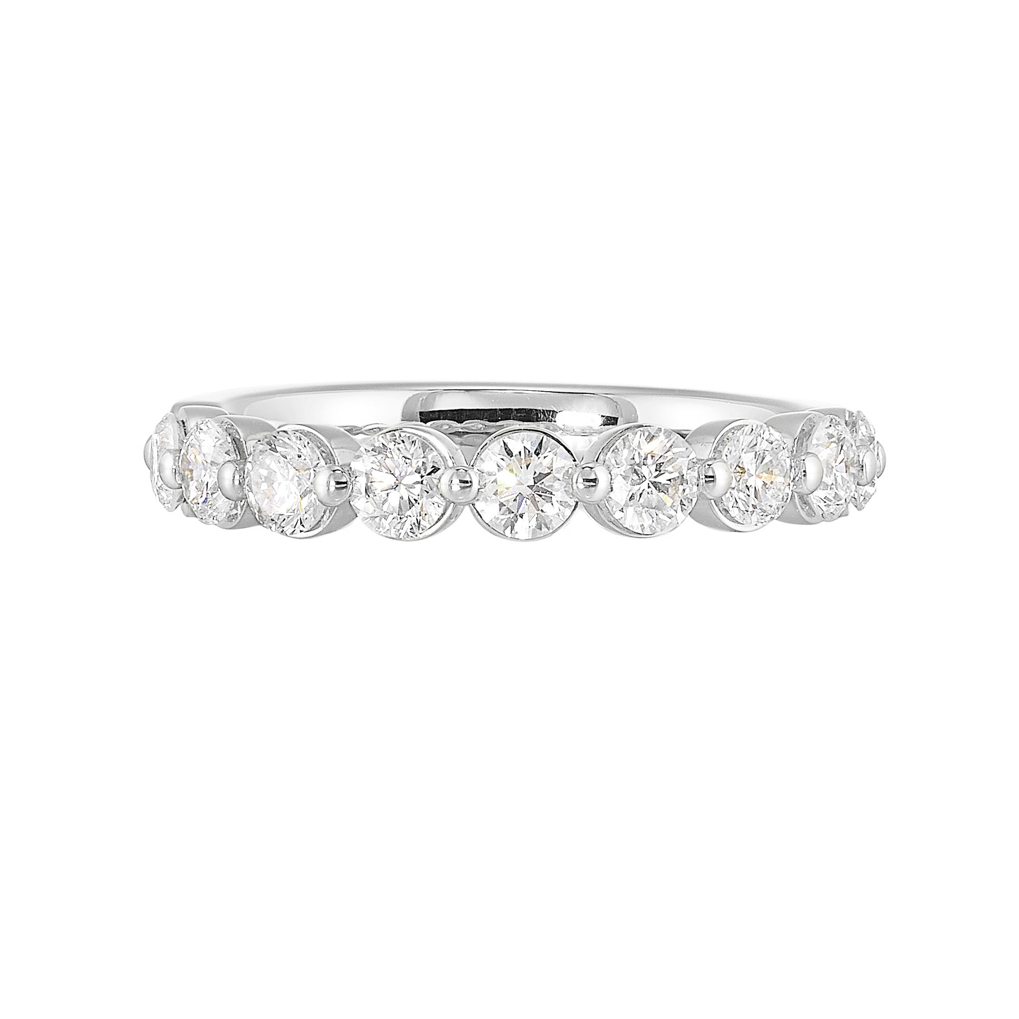 89 Facet 14Kt White Gold Diamond 3/4Ctw Ring - BDSGP83002/70-4W89