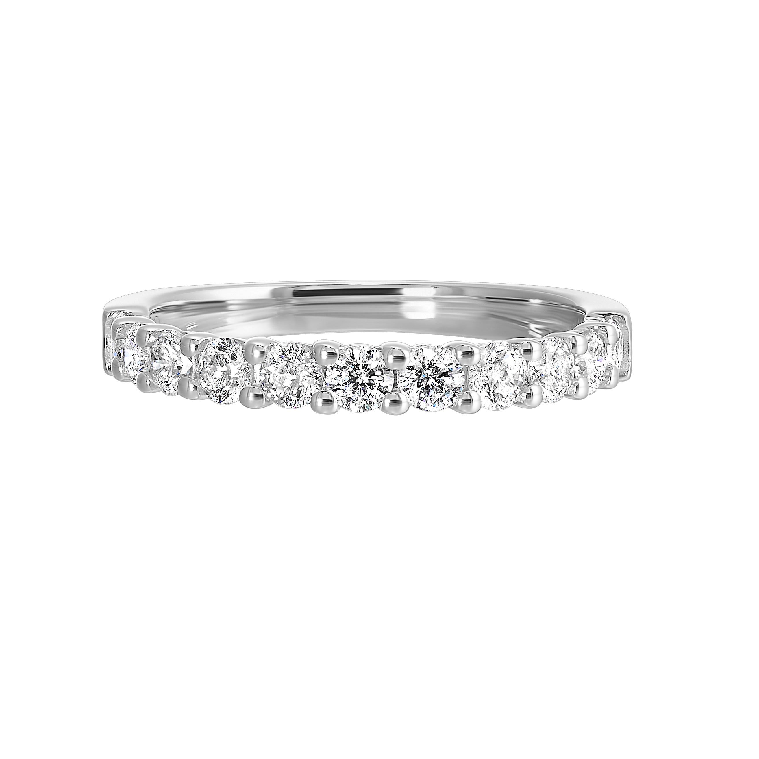 89 Facet 14Kt White Gold Diamond 3/4Ctw Ring - BDSP83001/70-4W89