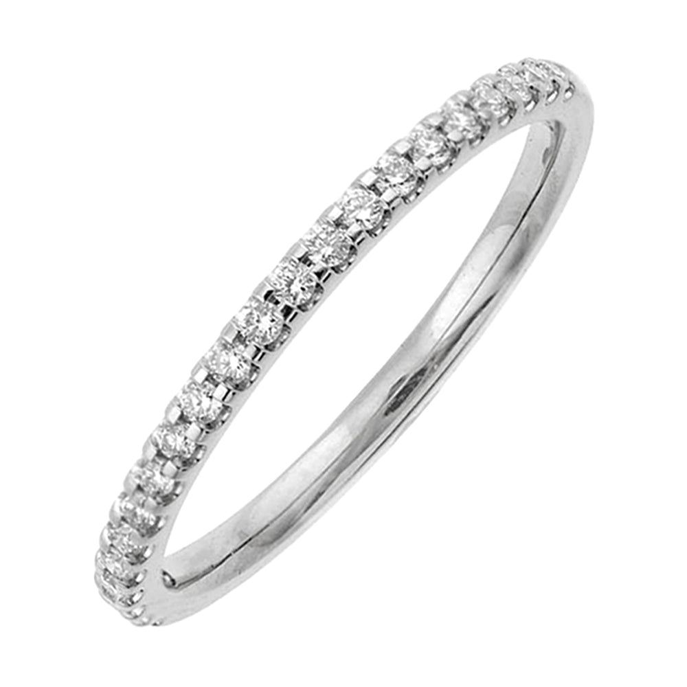 14Kt White Gold Diamond 1/6Ctw Ring - BDSP83002/15-4WA