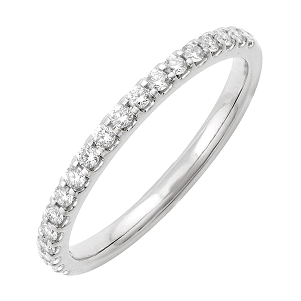 89 Facet 14Kt White Gold Diamond 1/4Ctw Ring - BDSP83002/25-4W89