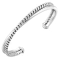 Silver Bangle - BG09647-SSW