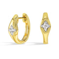 14Kt Yellow Gold Diamond 1/20Ctw Earring - ER10987-4YC