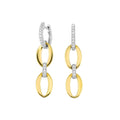 14Kt White Yellow Gold Diamond 1/3Ctw Earring - ER11218-4YWC