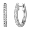 14Kt White Gold Diamond 1/20Ctw Earring - ER11375-4WSC
