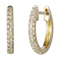 14Kt Yellow Gold Diamond 1/20Ctw Earring - ER11375-4YSC