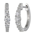 14Kt White Gold Diamond 3/8Ctw Earring - ER11376-4WC