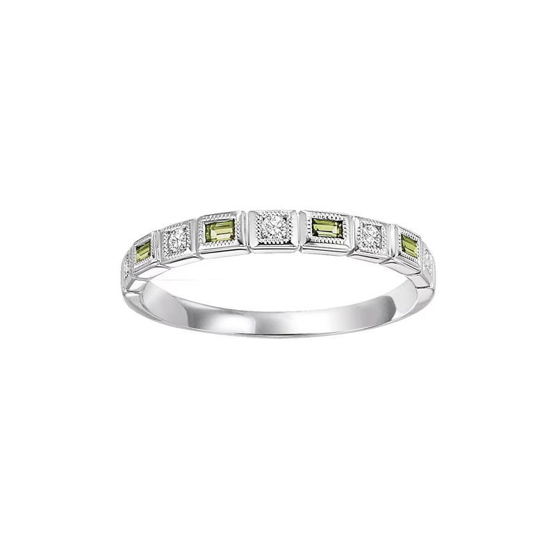 10K Mixable Ring - PERIDOT