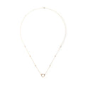 14Kt Yellow Gold Diamond 1/20Ctw Necklace - NCT06762-4YB