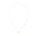 14Kt Yellow Gold Diamond 1/20Ctw Necklace - NCT06764-4YB
