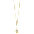 14Kt Yellow Gold Diamond 1/7Ctw Necklace - NK10448-4YC