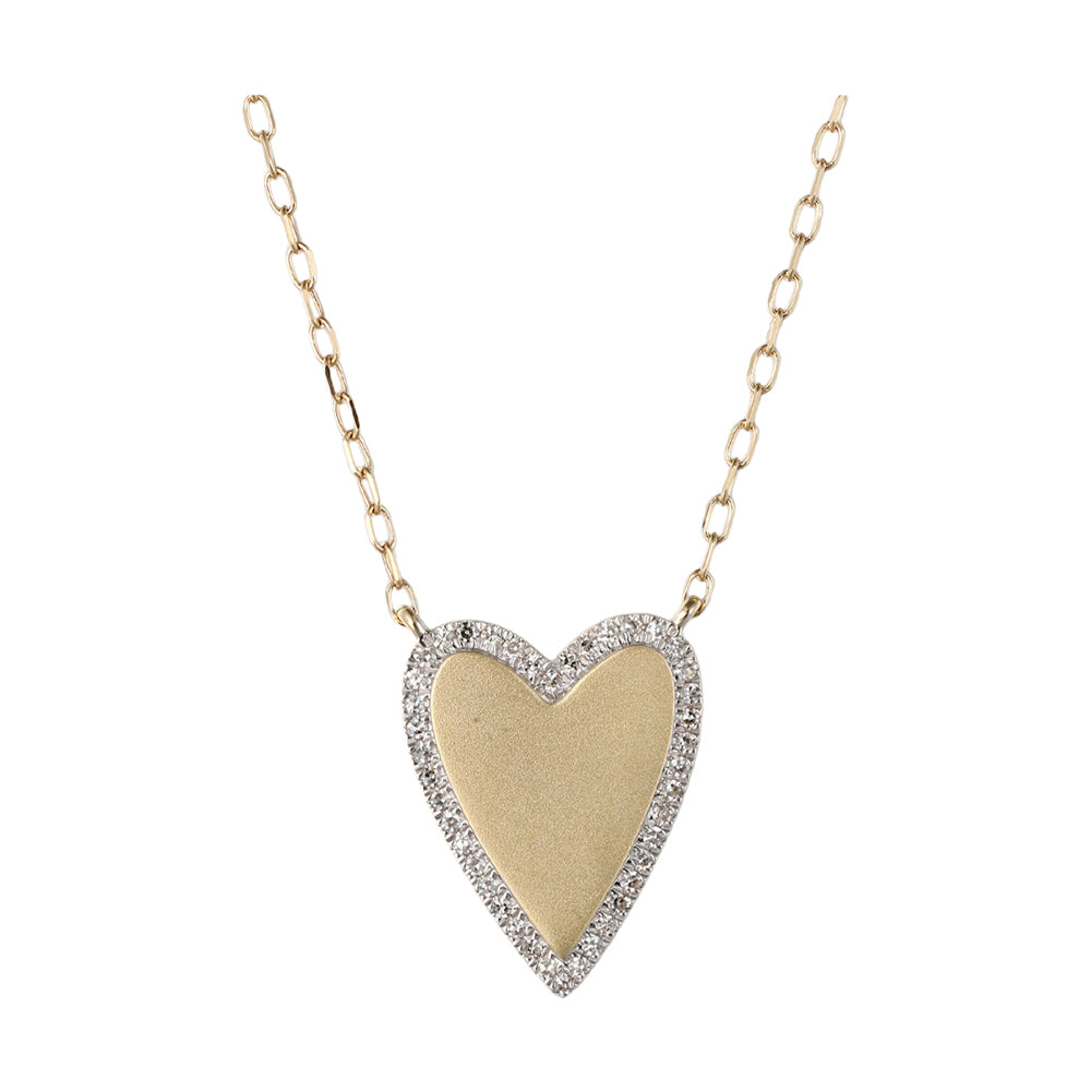14Kt Yellow Gold Diamond 1/12Ctw Necklace - NK10608-4YSC