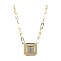 14Kt Yellow Gold Diamond 1/7Ctw Necklace - NK10612-4YC