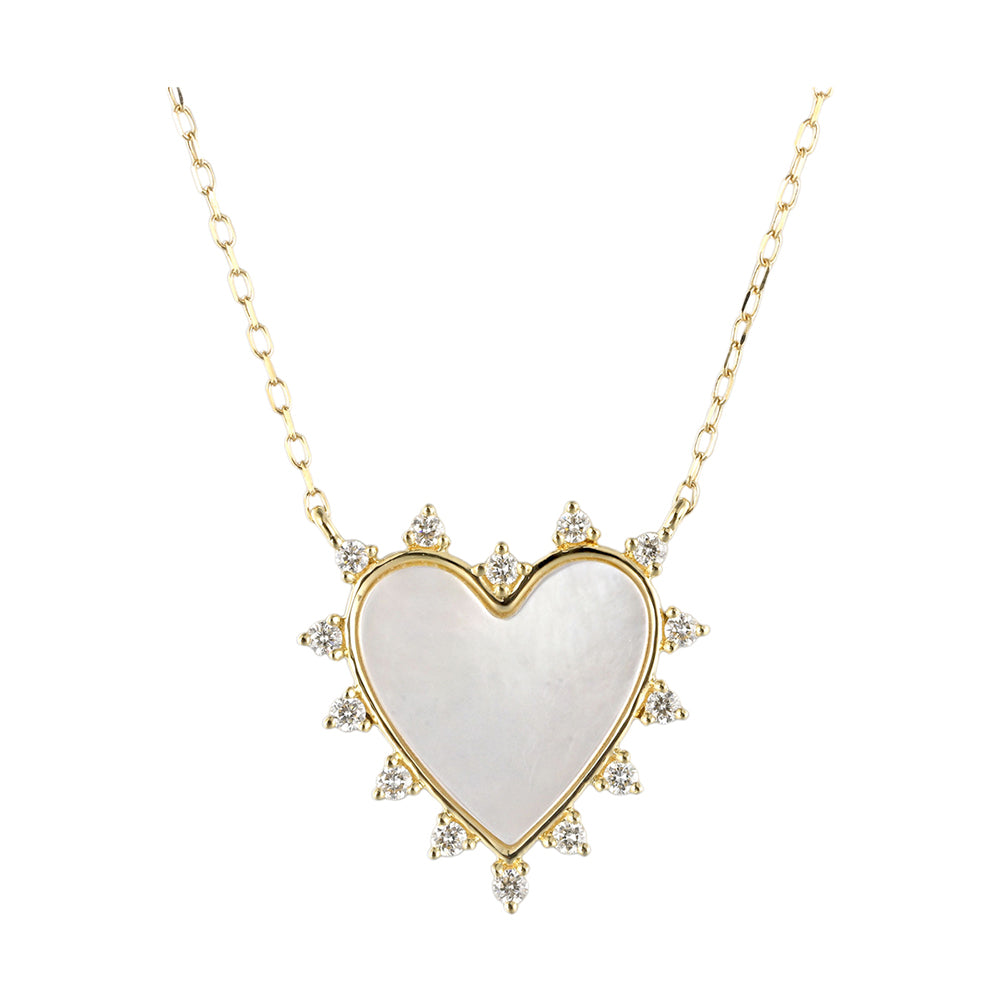 14Kt Yellow Gold Diamond 1/10Ctw Necklace - NK10614-4YC