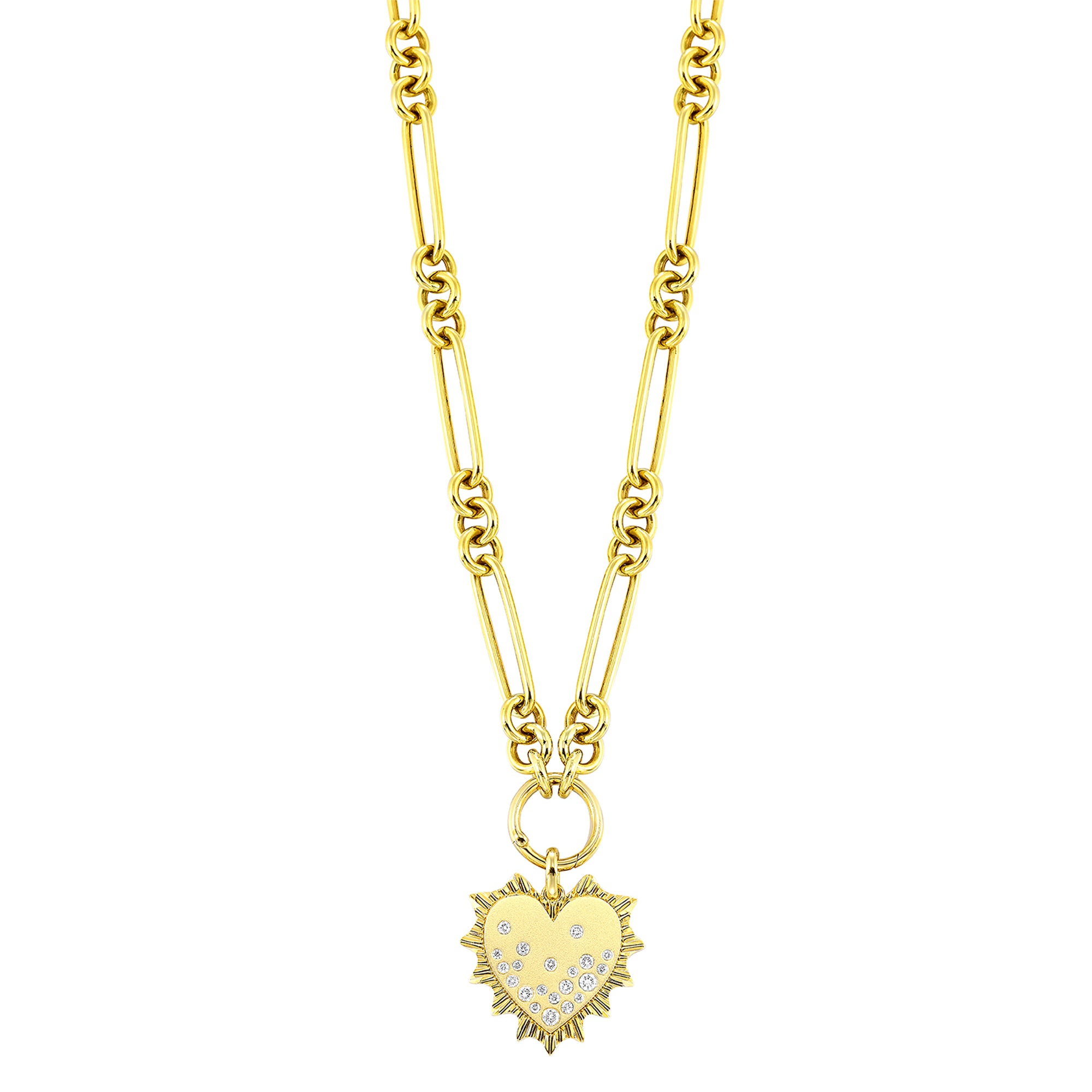 14Kt Yellow Gold Diamond 1/5Ctw Necklace - NKC101C103-4YC