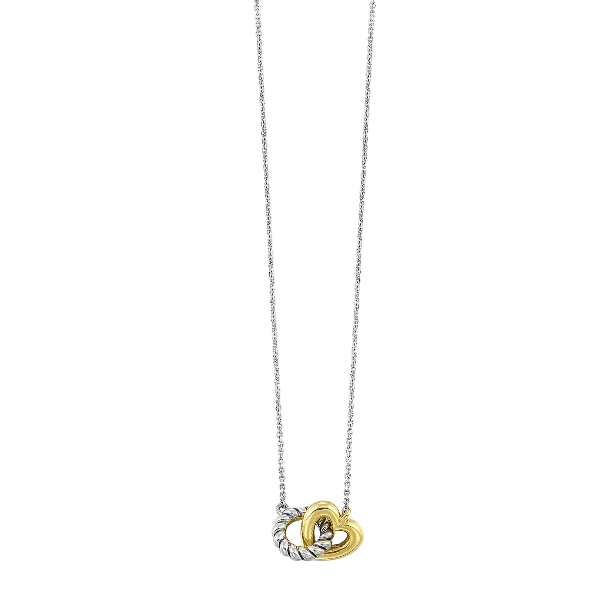 Gold Silver White Yellow Pendant - NP06340-4YSS