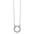 Silver Diamond 1/7Ctw Pendant - NP06344-SSB