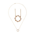 14Kt Yellow Gold Diamond 1/4Ctw Pendant - NP06490-4YB
