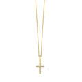 14Kt Yellow Gold Diamond 1/25Ctw Pendant - PD10991-4YB