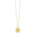 14Kt Yellow Gold Diamond 1/15Ctw Pendant - PD11272-4YC
