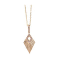 14Kt Yellow Gold Diamond 1/8Ctw Pendant - PD46236-4YB