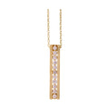 14Kt Yellow Gold Diamond 1/5Ctw Pendant - PD46238-4YB